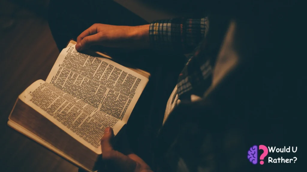 Would You Rather Bible Edition