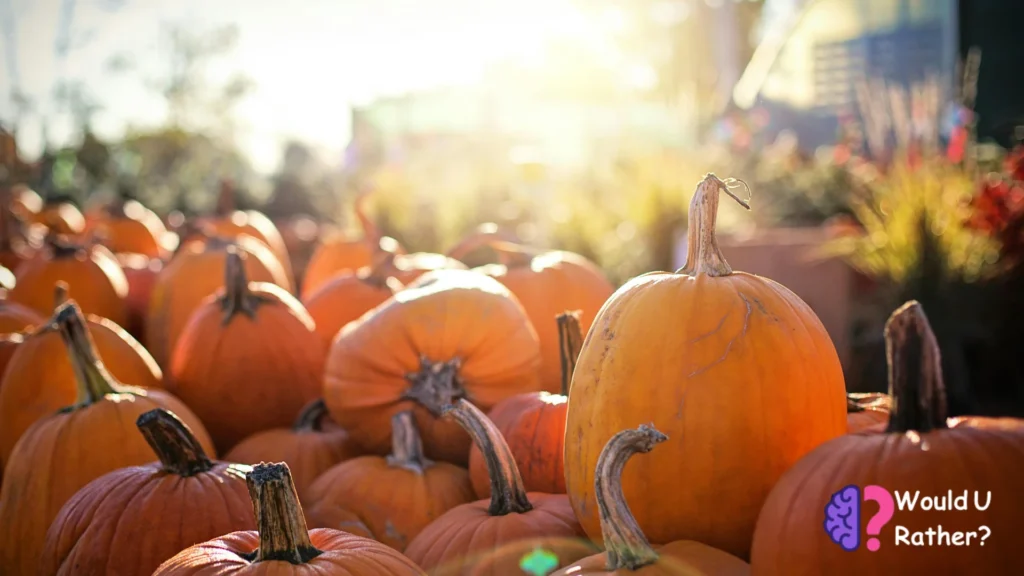 October Would You Rather Questions